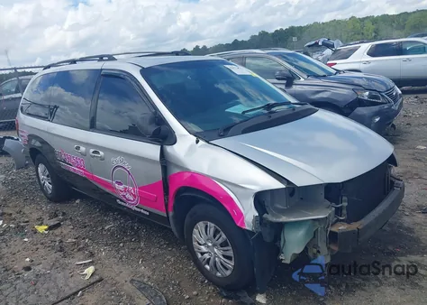 2007 Chrysler Town & Country Lx z USA, uszkodzony, nr VIN 2A4GP44R47R244934